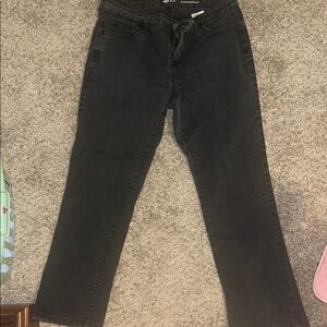 Women’s Style & Company Curvy  bootcut Black Jeans size 14